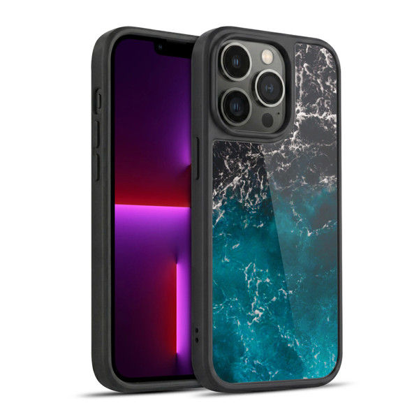 PLdesign Water Ombre Sea Gel Armour Case For Apple iPhone 13 Pro