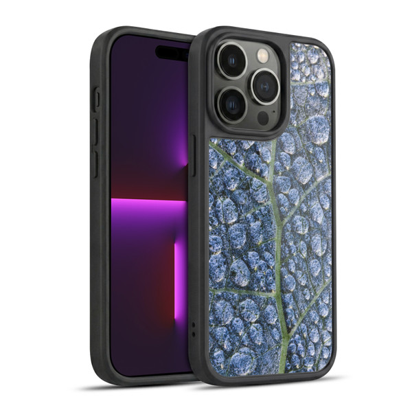 PLdesign Water Dew Texture Leaf Gel Armour Case For Apple iPhone 14 Pro