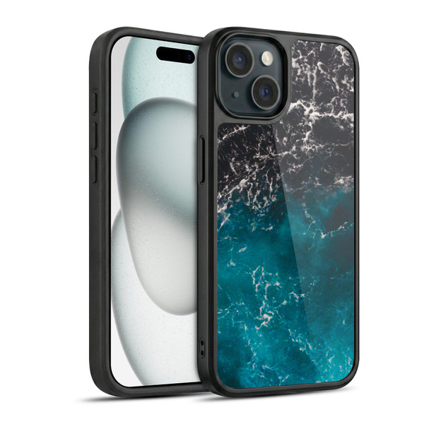 PLdesign Water Ombre Sea Gel Armour Case For Apple iPhone 15