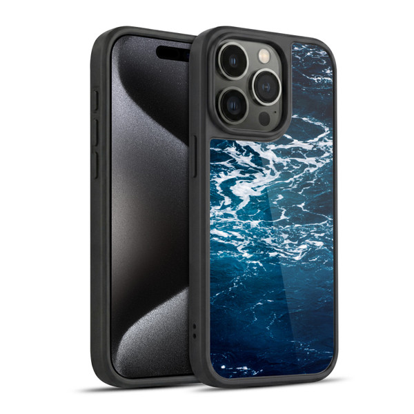 PLdesign Water Swirly Sea Gel Armour Case For Apple iPhone 15 Pro
