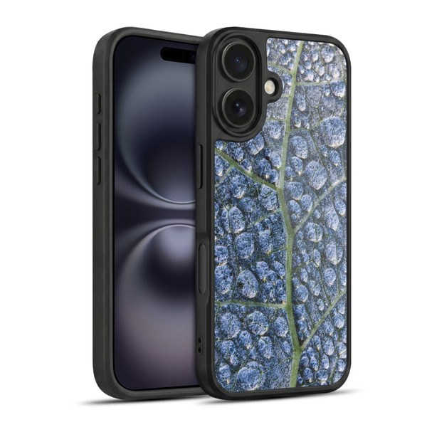 PLdesign Water Dew Texture Leaf Gel Armour Case For Apple iPhone 16