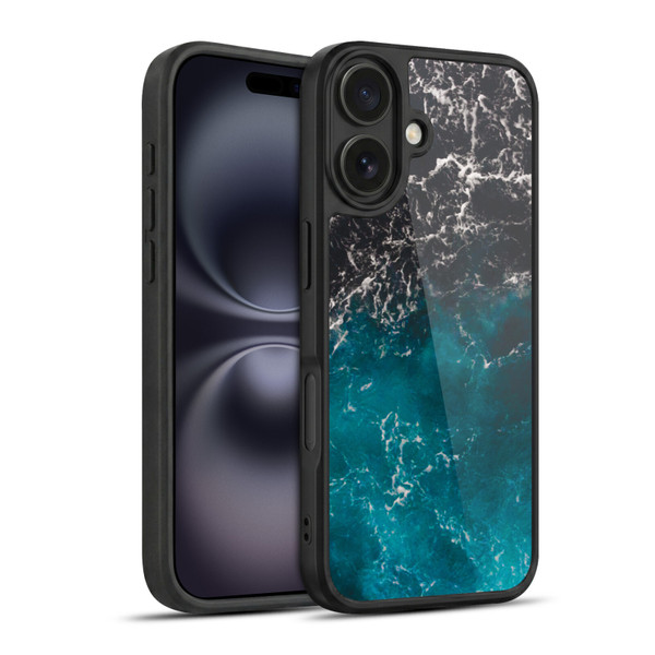 PLdesign Water Ombre Sea Gel Armour Case For Apple iPhone 16