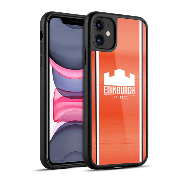 Edinburgh Rugby 2024/25 Crest Kit Away Gel Armour Case For Apple iPhone 11