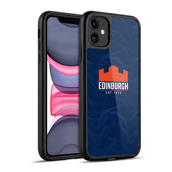 Edinburgh Rugby 2024/25 Crest Kit Home Gel Armour Case For Apple iPhone 11