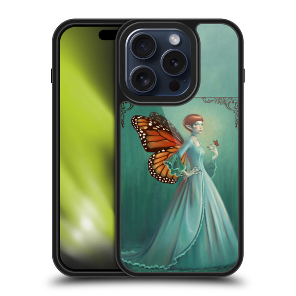 Rachel Anderson Fairies Monarch Gel Armour Case For Apple iPhone 15 Pro