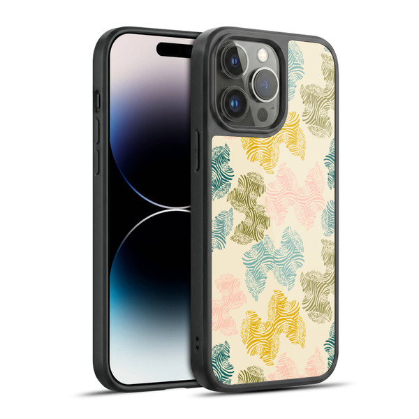 Gabriela Thomeu Art Zebra Green Gel Armour Case For Apple iPhone 14 Pro Max