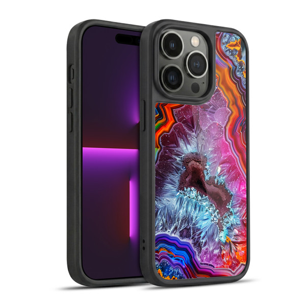 Haroulita Agates Colorful Gel Armour Case For Apple iPhone 14 Pro