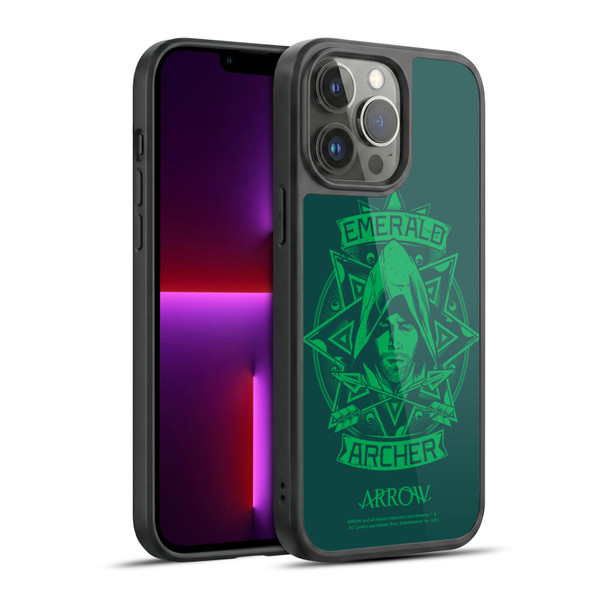 Arrow TV Series Graphics Archer Illustration Gel Armour Case For Apple iPhone 13 Pro Max