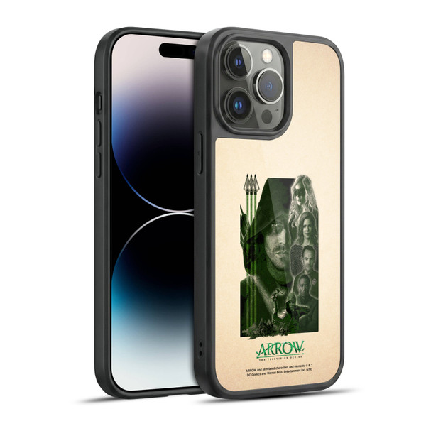 Arrow TV Series Graphics Team Gel Armour Case For Apple iPhone 14 Pro Max
