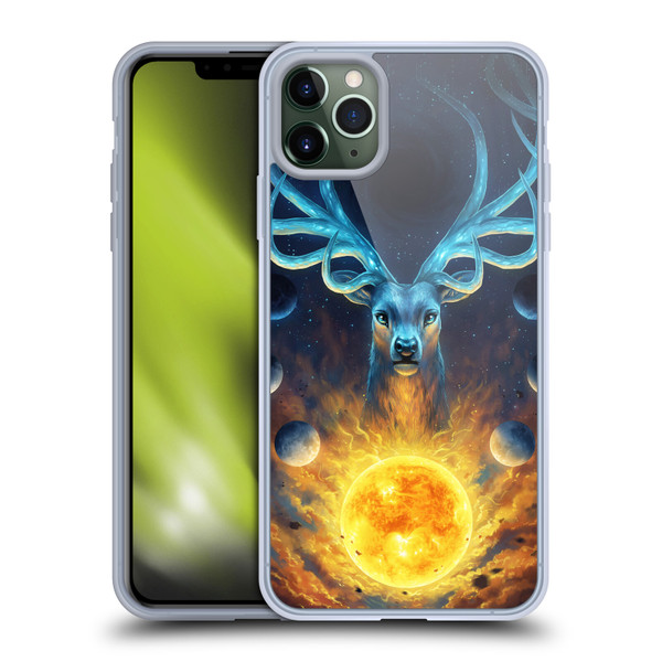 Jonas "JoJoesArt" Jödicke Wildlife 2 Celestial Soft Gel Case for Apple iPhone 11 Pro Max & MagSafe