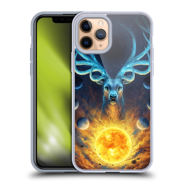 Jonas "JoJoesArt" Jödicke Wildlife 2 Celestial Soft Gel Case for Apple iPhone 11 Pro & MagSafe