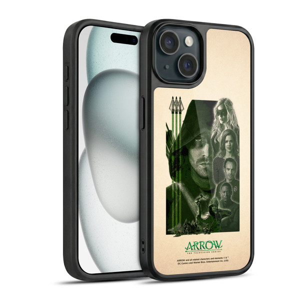 Arrow TV Series Graphics Team Gel Armour Case For Apple iPhone 15