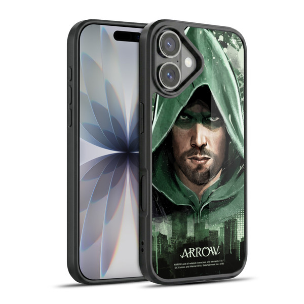 Arrow TV Series Graphics Oversized Gel Armour Case For Apple iPhone 17