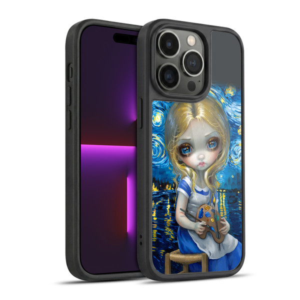Strangeling Art Impressionist Night Gel Armour Case For Apple iPhone 14 Pro