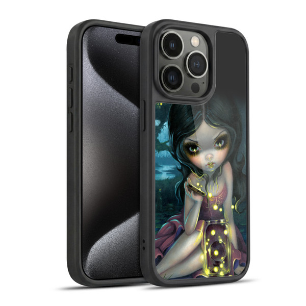 Strangeling Art Fireflies in Summer Gel Armour Case For Apple iPhone 15 Pro