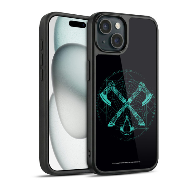 Assassin's Creed Valhalla Compositions Dual Axes Gel Armour Case For Apple iPhone 15