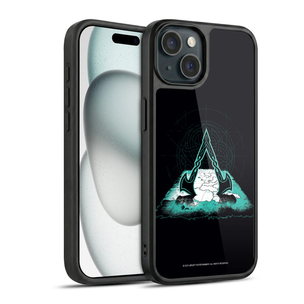 Assassin's Creed Valhalla Compositions Crest And Map Gel Armour Case For Apple iPhone 15