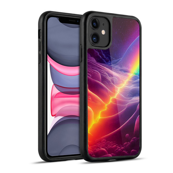 Wumples Cosmic Universe A Chasm On A Distant Moon Gel Armour Case For Apple iPhone 11