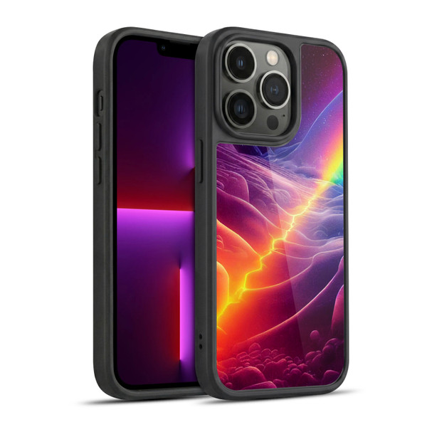 Wumples Cosmic Universe A Chasm On A Distant Moon Gel Armour Case For Apple iPhone 13 Pro
