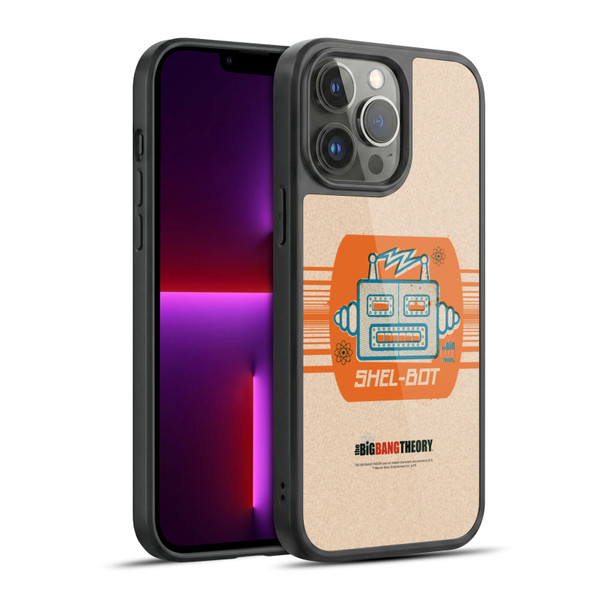 The Big Bang Theory Iconic Shel-bot Gel Armour Case For Apple iPhone 13 Pro Max