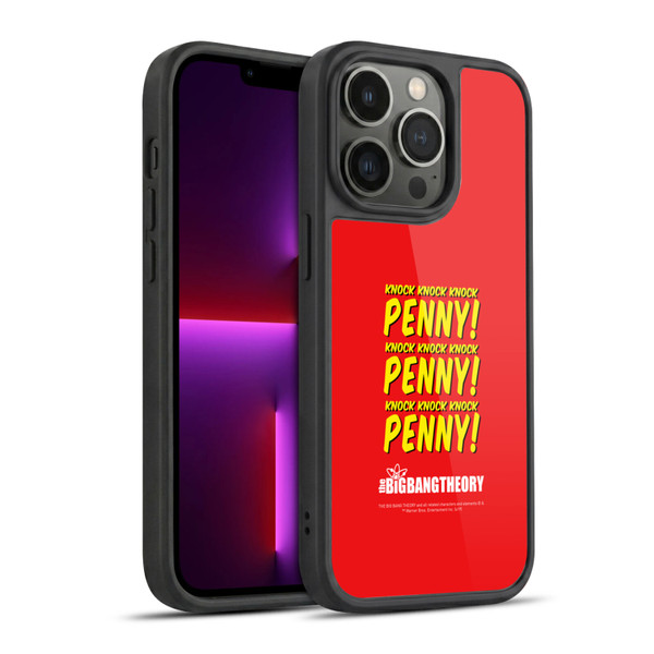 The Big Bang Theory Iconic Sheldon Knock Gel Armour Case For Apple iPhone 13 Pro