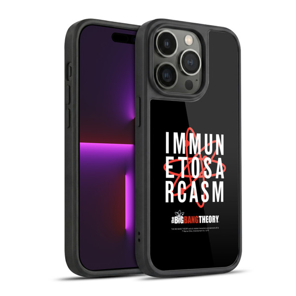 The Big Bang Theory Iconic Sarcasm Gel Armour Case For Apple iPhone 14 Pro