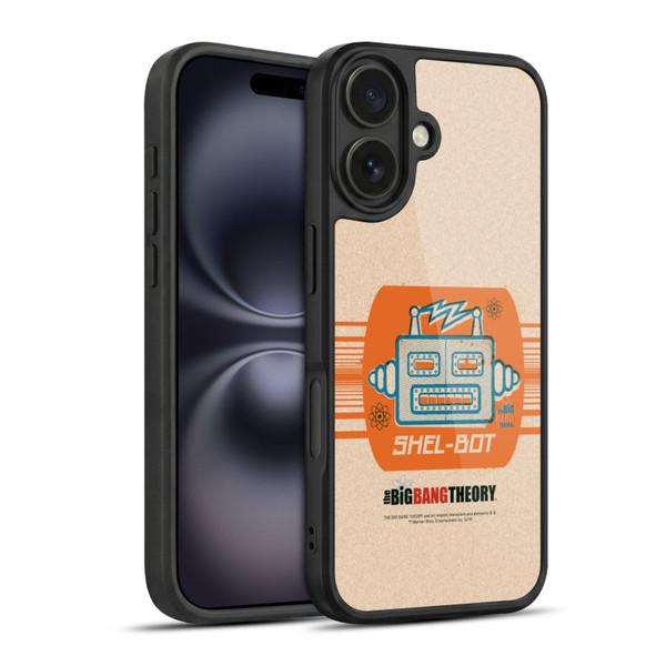 The Big Bang Theory Iconic Shel-bot Gel Armour Case For Apple iPhone 16