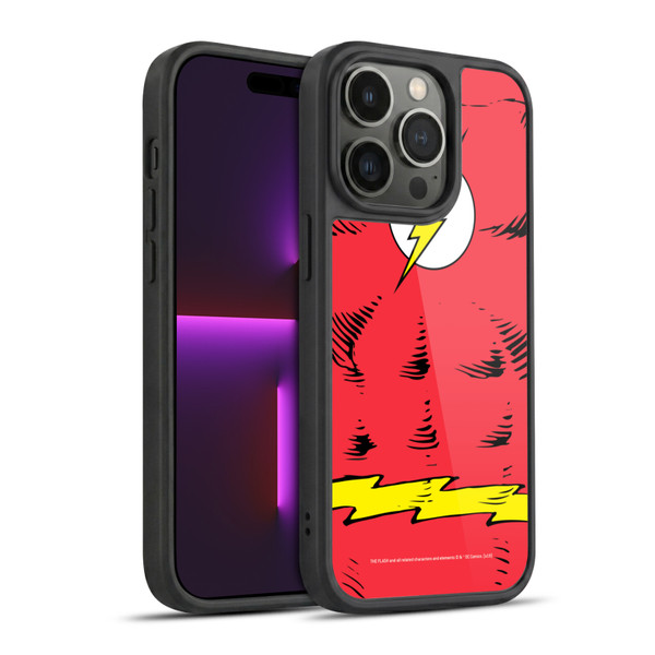 The Flash DC Comics Logo Costume Gel Armour Case For Apple iPhone 14 Pro