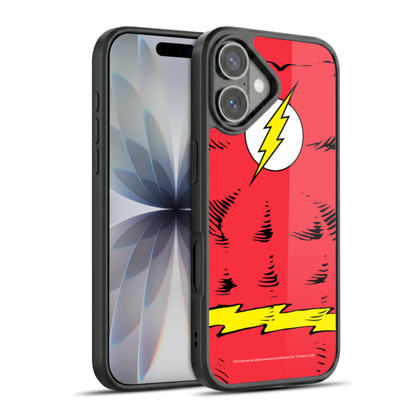 The Flash DC Comics Logo Costume Gel Armour Case For Apple iPhone 17