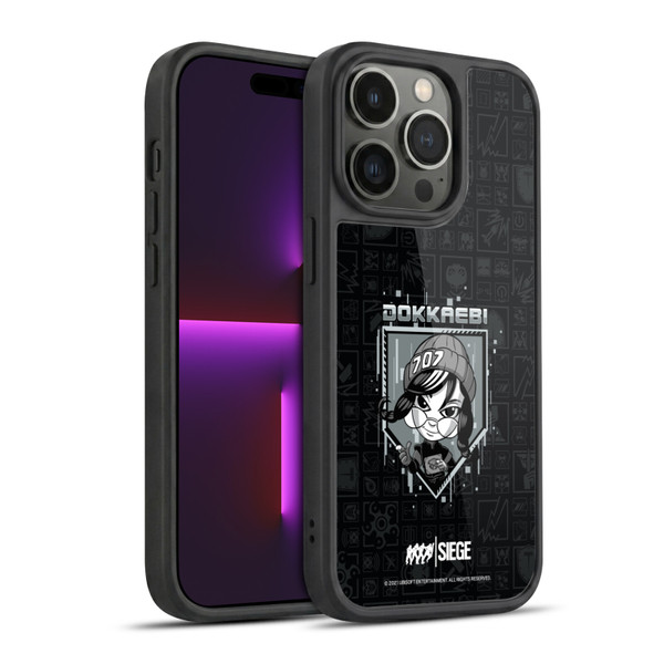 Tom Clancy's Rainbow Six Siege Chibi Operators Dokkaebi Gel Armour Case For Apple iPhone 14 Pro