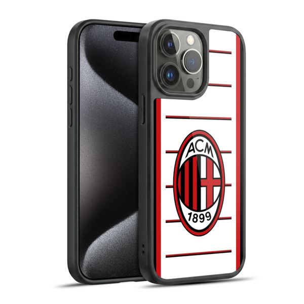 AC Milan 2022/23 Away Kit Gel Armour Case For Apple iPhone 15 Pro Max