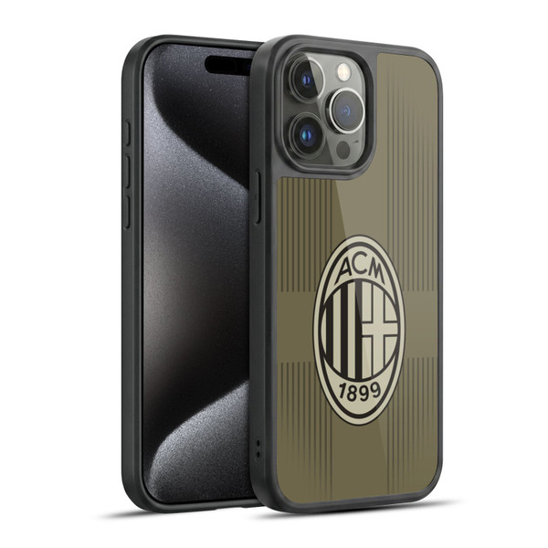 AC Milan 2022/23 Third Kit Gel Armour Case For Apple iPhone 15 Pro Max