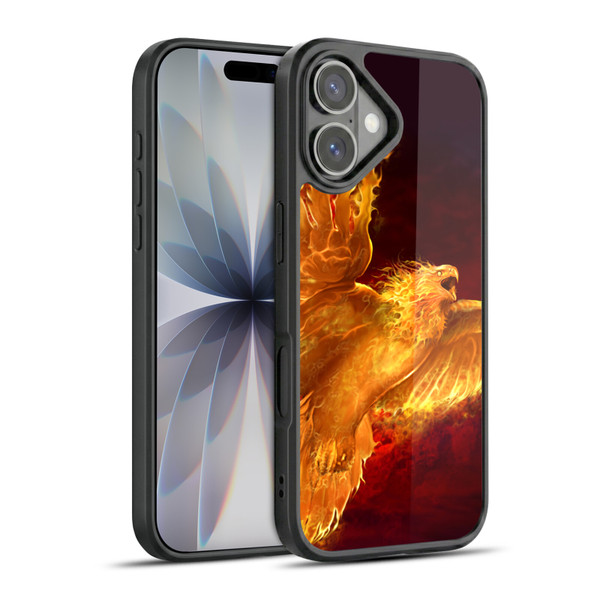 Tom Wood Fire Creatures Phoenix Gel Armour Case For Apple iPhone 17
