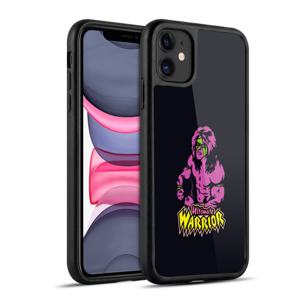 WWE Ultimate Warrior Half Body Illustrated Gel Armour Case For Apple iPhone 11