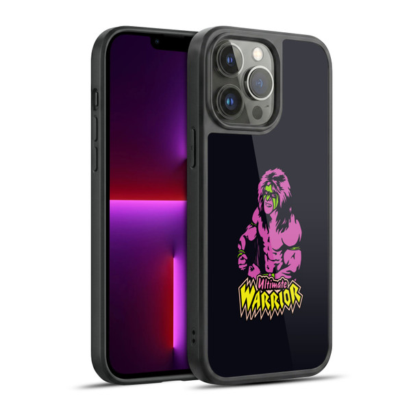WWE Ultimate Warrior Half Body Illustrated Gel Armour Case For Apple iPhone 13 Pro Max