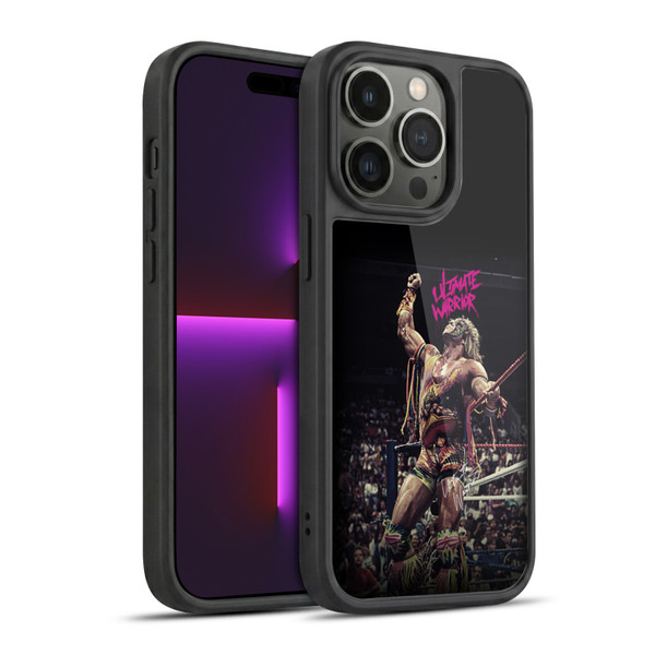 WWE Ultimate Warrior Rope Pose Gel Armour Case For Apple iPhone 14 Pro