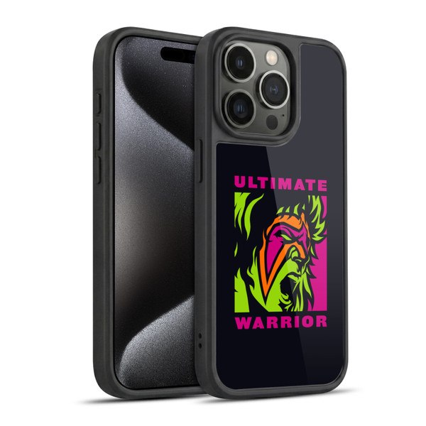 WWE Ultimate Warrior Illustrated Gel Armour Case For Apple iPhone 15 Pro