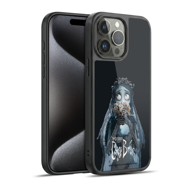 Corpse Bride Key Art Flower Gel Armour Case For Apple iPhone 15 Pro Max