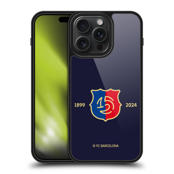 FC Barcelona 125th Anniversary Logo Stack Gel Armour Case For Apple iPhone 15 Pro Max