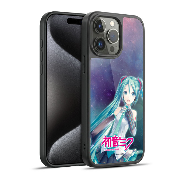 Hatsune Miku Graphics Nebula Gel Armour Case For Apple iPhone 15 Pro Max