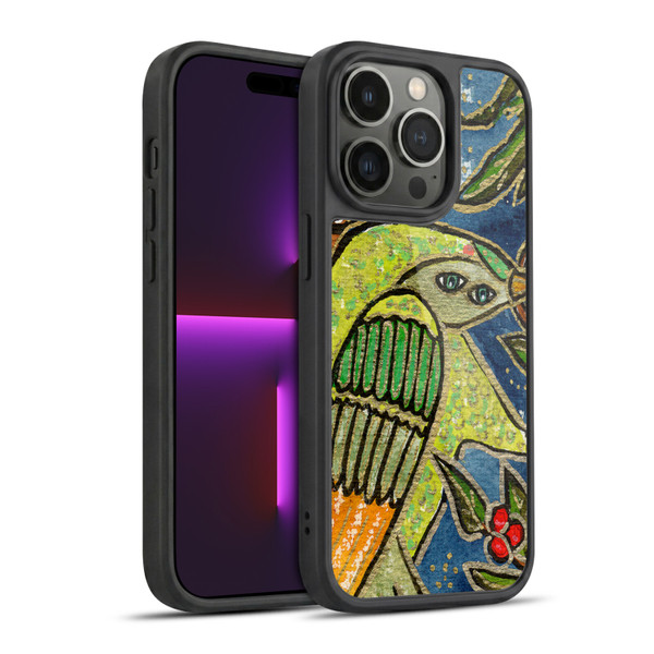 Wyanne Birds Cherry Gel Armour Case For Apple iPhone 14 Pro