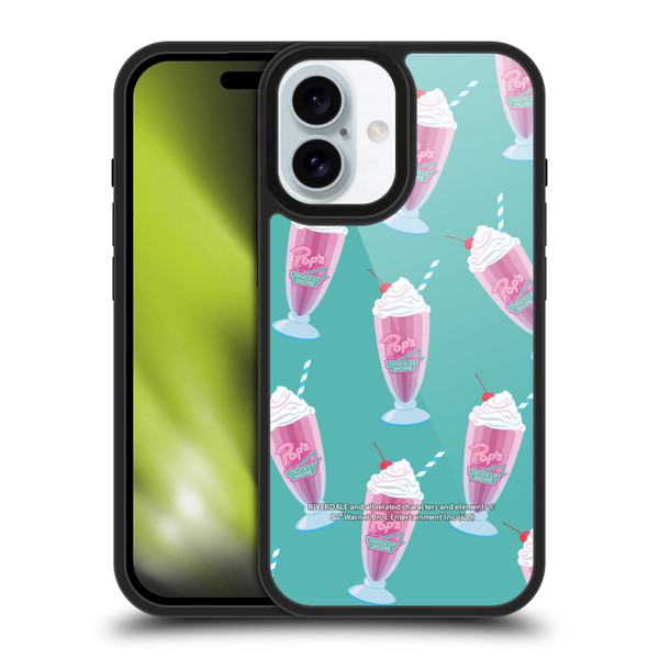 Riverdale Graphics 2 Pop's Milkshake Pattern Gel Armour Case For Apple iPhone 16