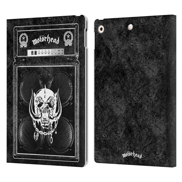 Motorhead Key Art Amp Stack Leather Book Wallet Case Cover For Apple iPad 10.2 2019/2020/2021