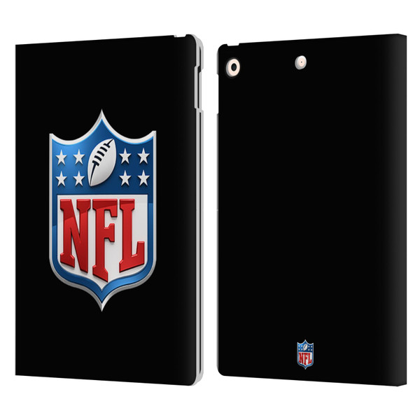 NFL Shield 3D Leather Book Wallet Case Cover For Apple iPad 10.2 2019/2020/2021