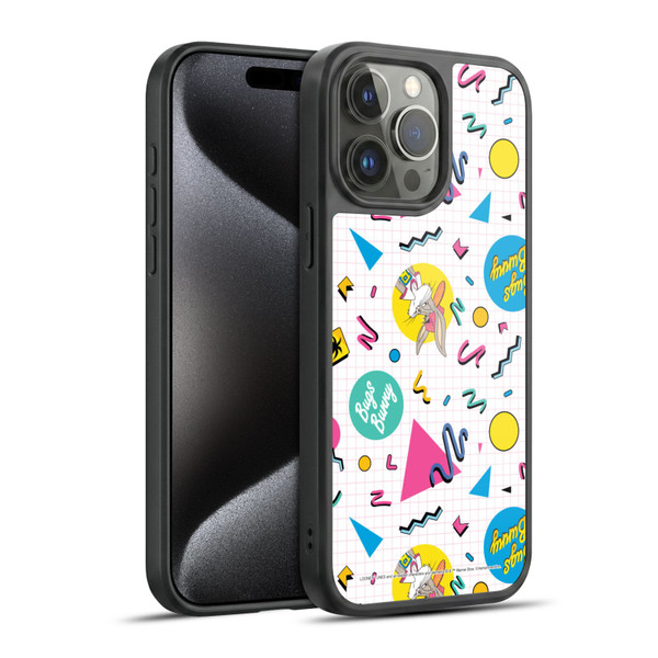Looney Tunes Bugs Bunny Grid Gel Armour Case For Apple iPhone 15 Pro Max