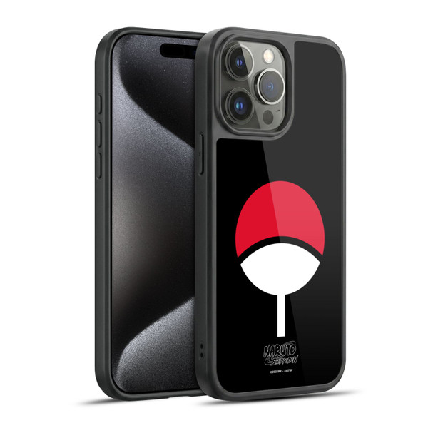 Naruto Shippuden Iconic Uchiha Clan Gel Armour Case For Apple iPhone 15 Pro Max