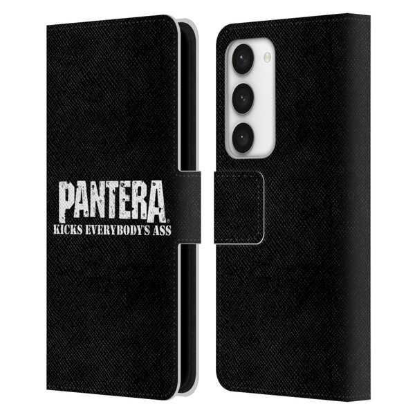 Pantera Art Kicks Leather Book Wallet Case Cover For Samsung Galaxy S23 5G