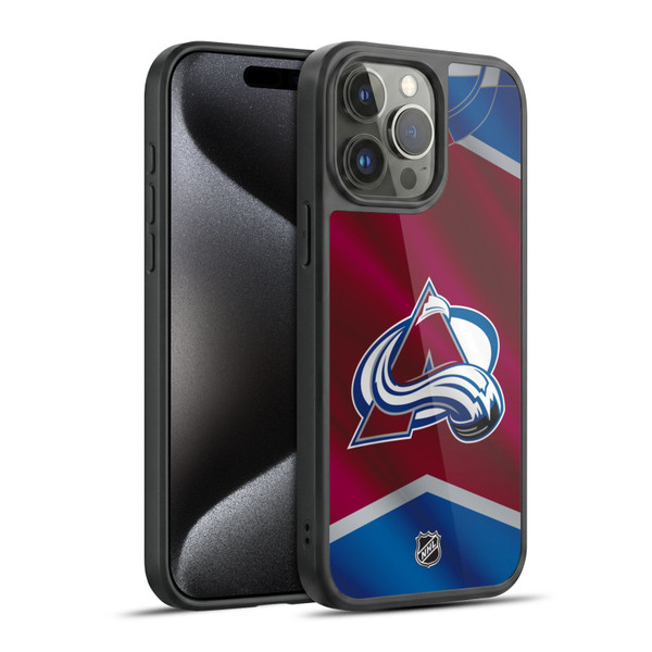 NHL Colorado Avalanche Jersey Gel Armour Case For Apple iPhone 15 Pro Max