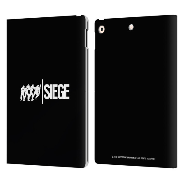 Tom Clancy's Rainbow Six Siege Logos Attack Leather Book Wallet Case Cover For Apple iPad 10.2 2019/2020/2021