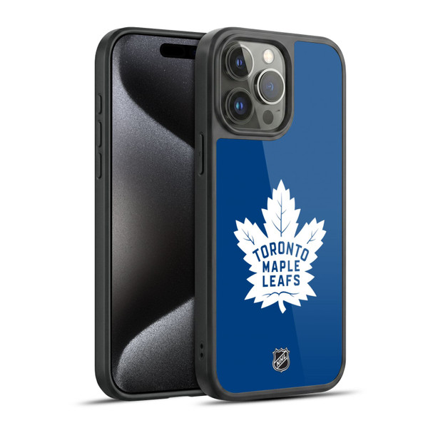 NHL Toronto Maple Leafs Plain Gel Armour Case For Apple iPhone 15 Pro Max